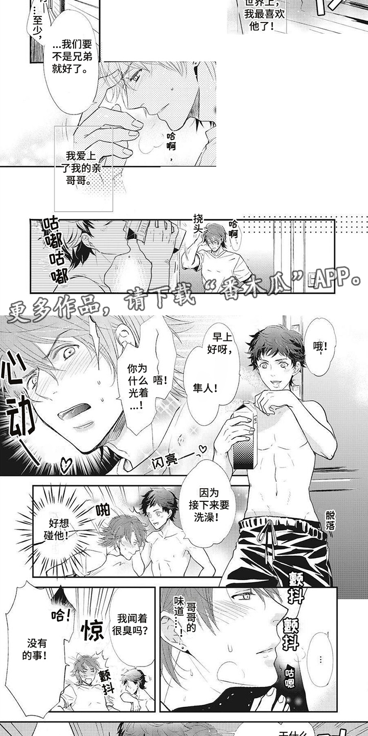 狼的爱恋by巫哲小说漫画,第12章：兄弟2图