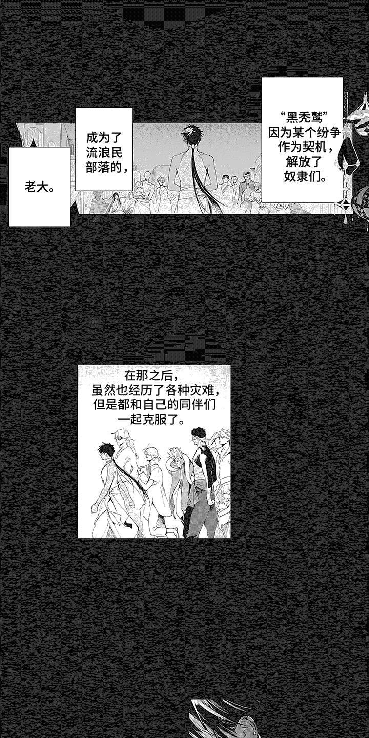 撒哈拉的变迁阅读答案漫画,第1章：黑秃鹫2图