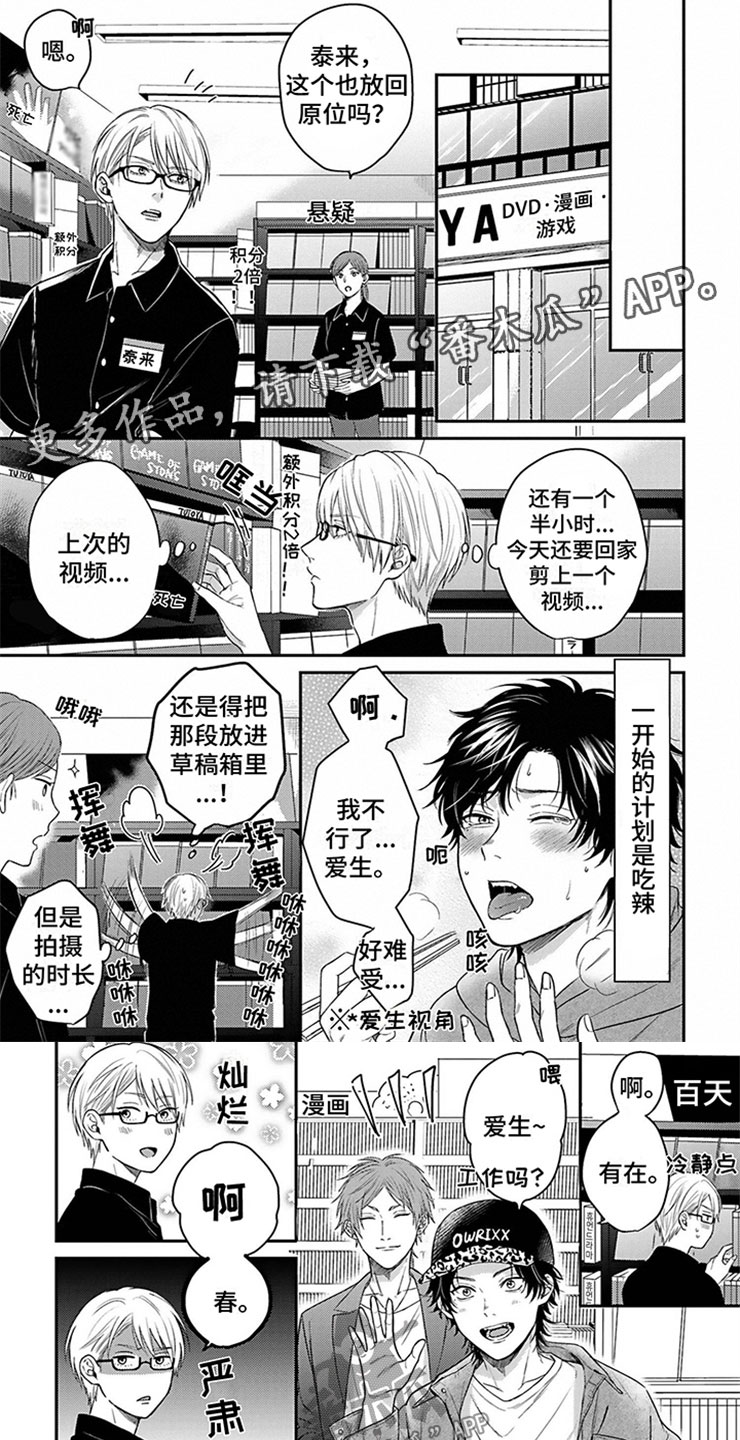 命运的搭档 百度网盘漫画,第6章：情侣素材1图