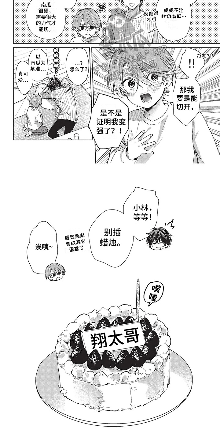 温馨的含义漫画,第24章：生日蛋糕4图
