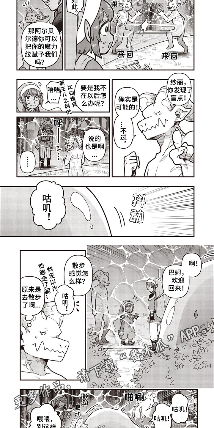 最强恶魔小说阅读答案漫画,第15章：魔力纹4图