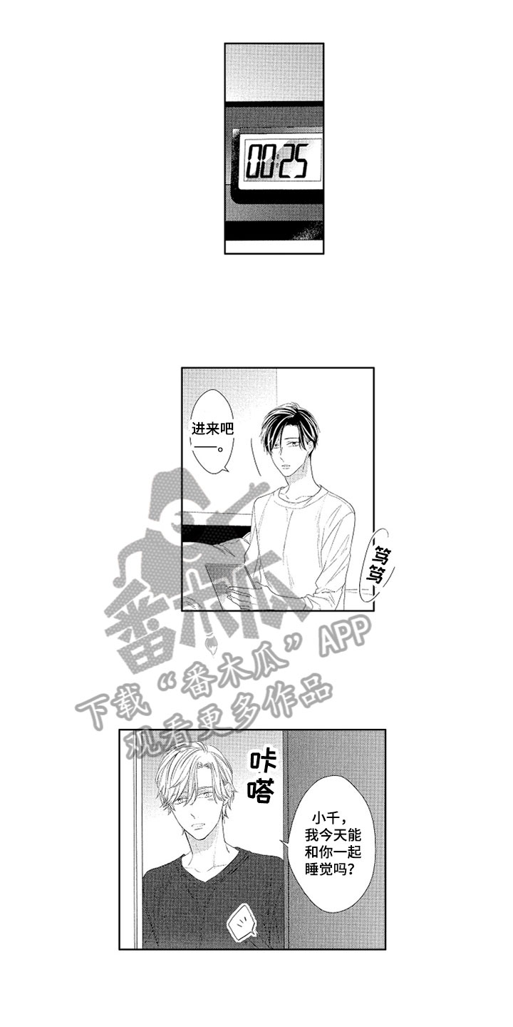 慢性痴迷漫画,第9章：不是梦1图