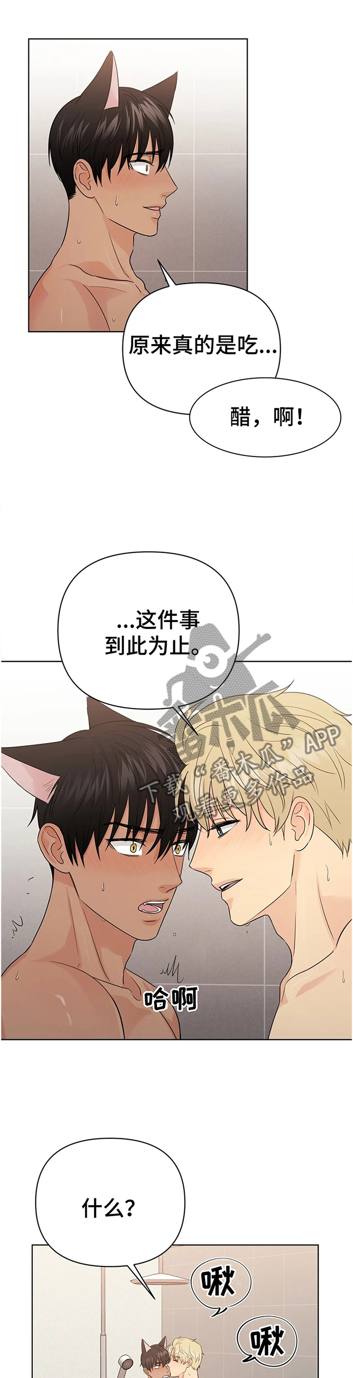爱我的猫上司漫画解说漫画,第67章：【番外】甜蜜之吻31图