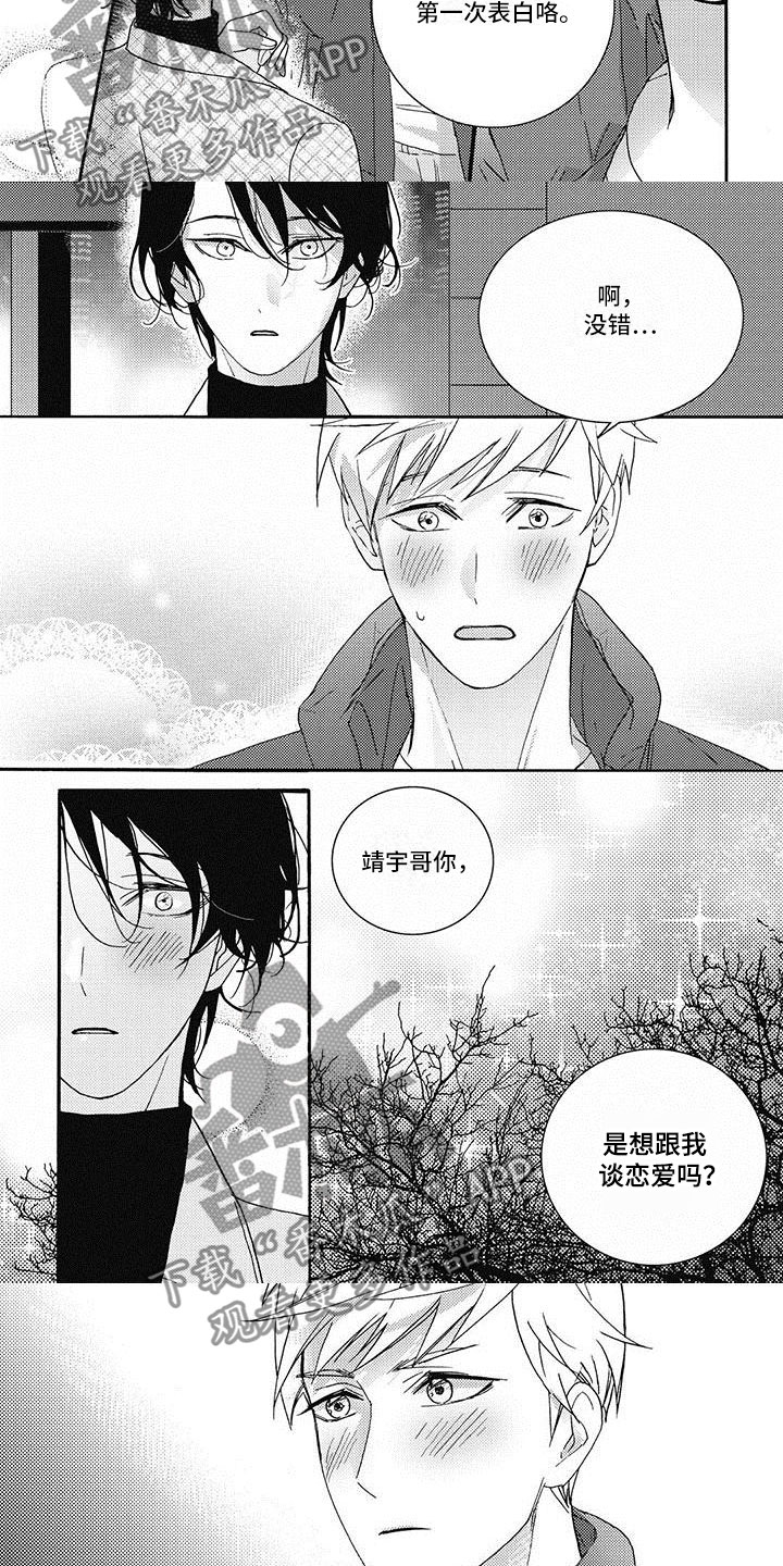 快门按下的一瞬间幸福漫画,第27章：确认关系2图