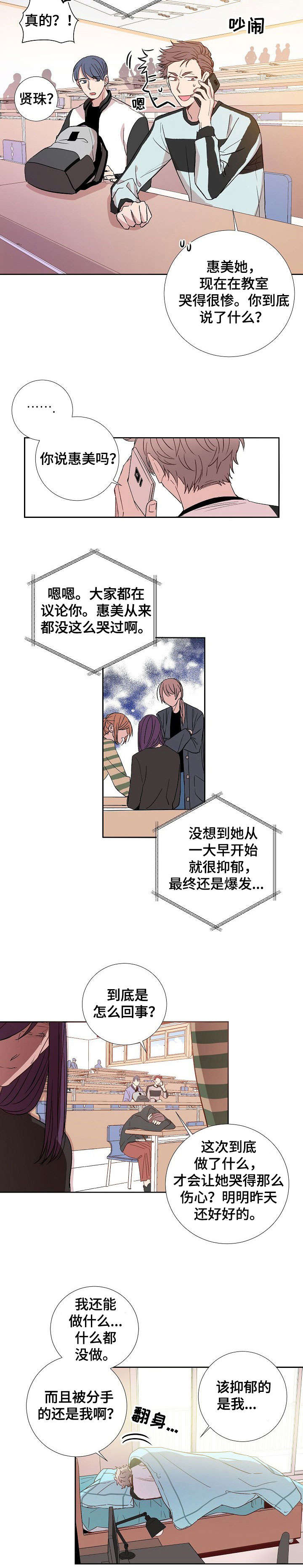 封尘记忆漫画免费漫画,第1章：分手5图