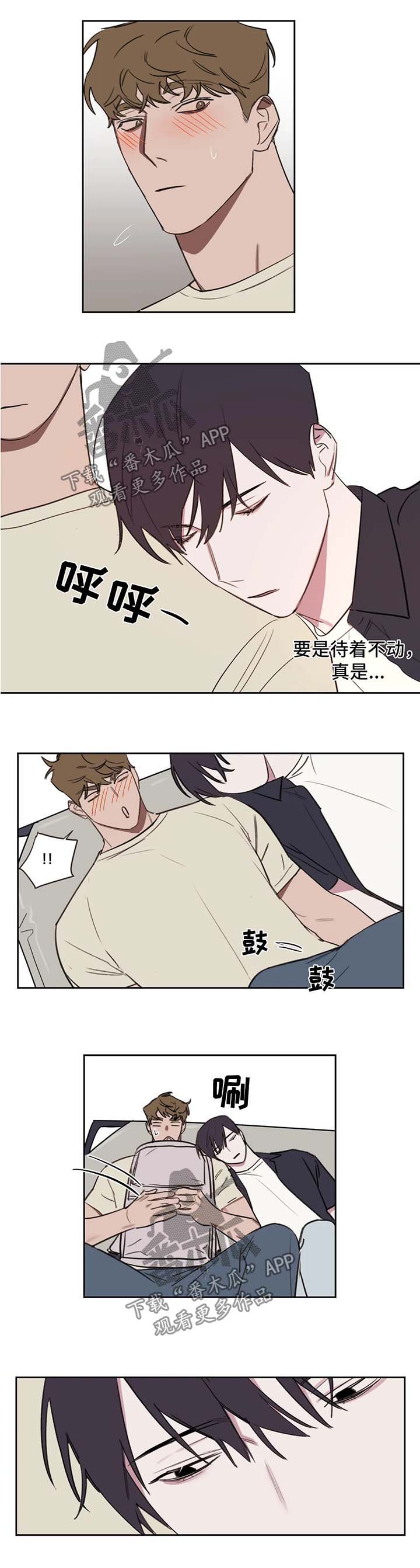复读画室推荐漫画,第48章：终于好点了2图