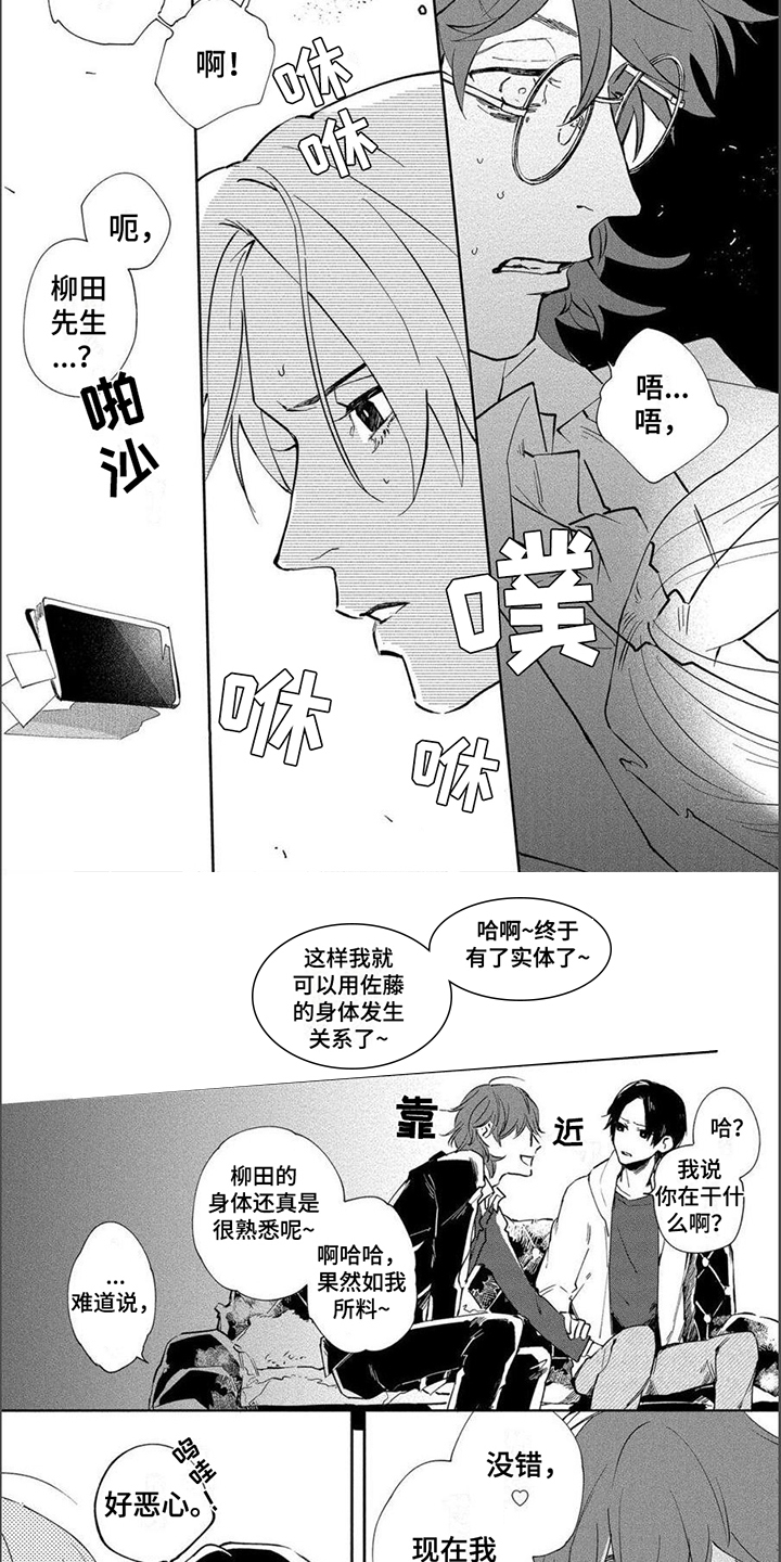 黑羊的最新照片漫画,第2章：附身5图