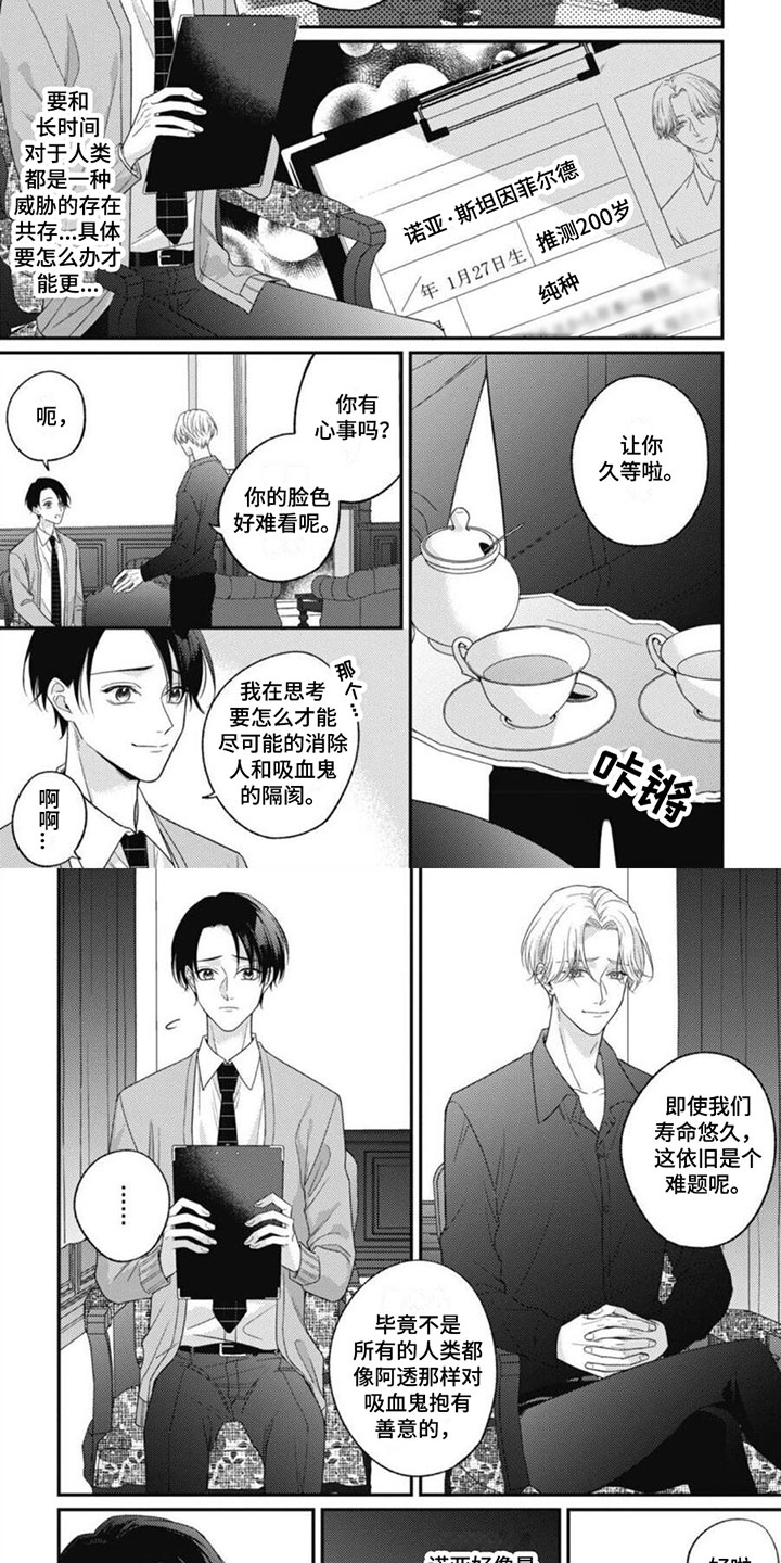 我的吸血鬼老婆动漫漫画,第1章：他是吸血鬼4图