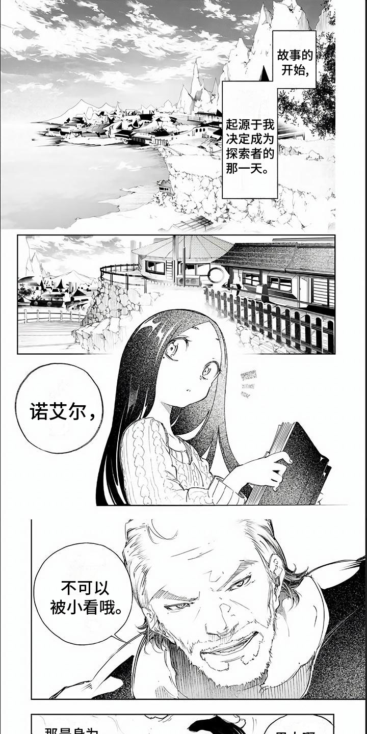 战斗话语漫画,第1章：最弱职业1图