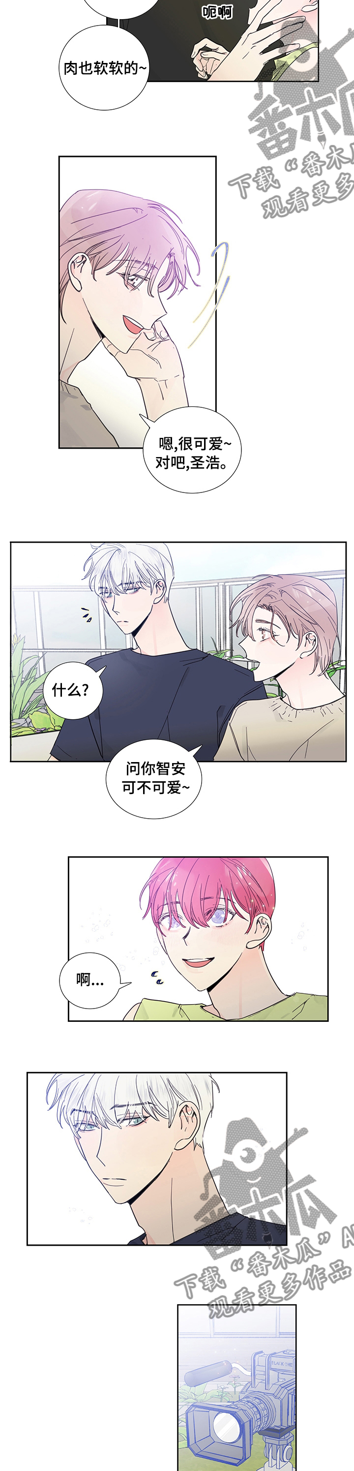 偶像万万岁课间操漫画,第55章：都喜欢4图