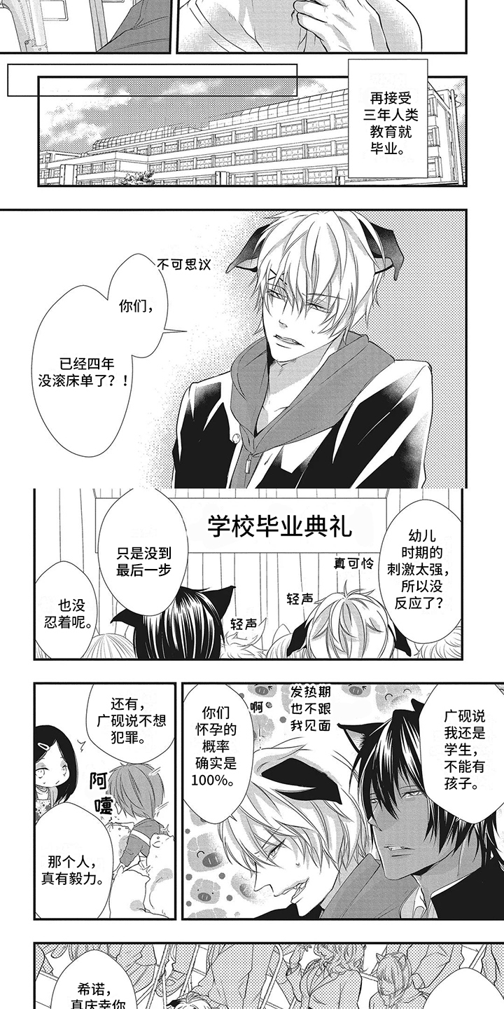 柱状图显示比赛分数漫画,第14章： 毕业典礼3图