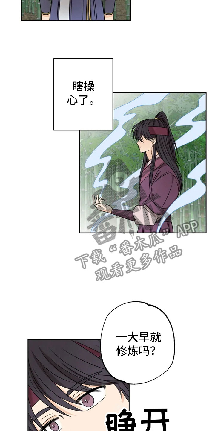 星之继承者的内容漫画,第25章：林中修习5图