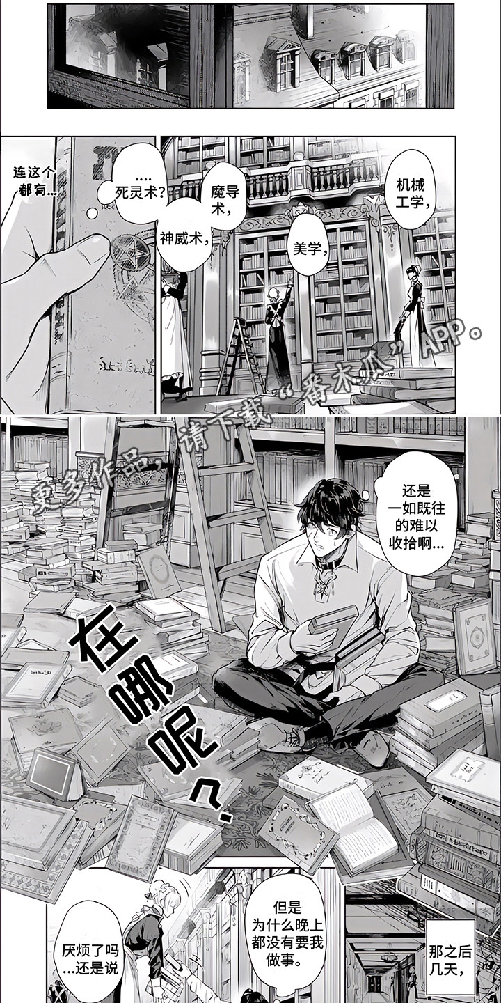 人偶师快速升级漫画,第8章：外出2图