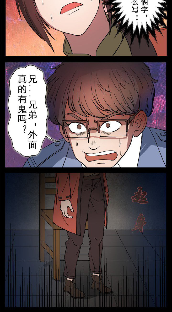 阴阳鬼探的小说漫画,第12章：门外有什么3图