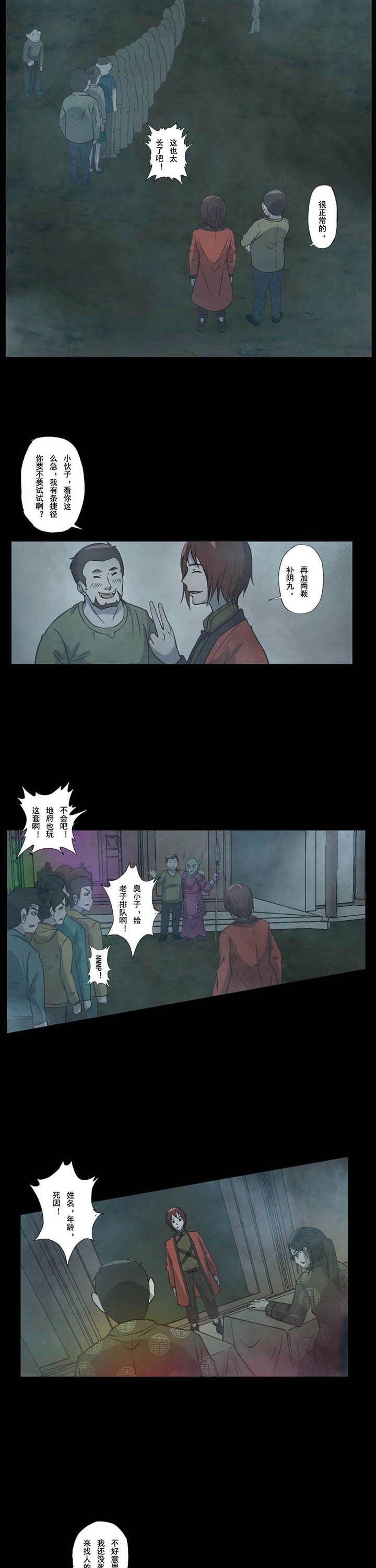 阴阳鬼探小说免费阅读笔趣阁漫画,第53章：地府要人5图