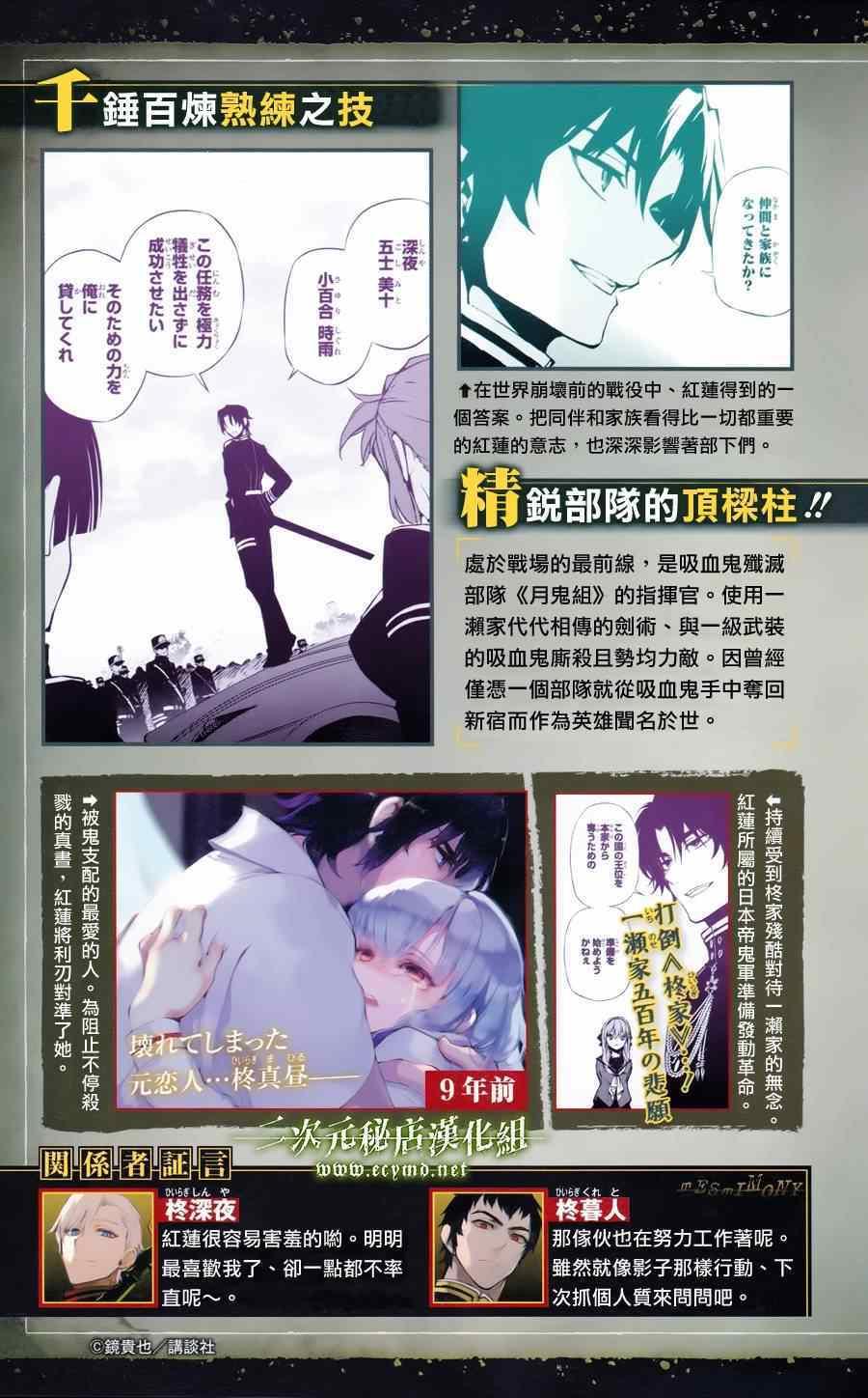 终结的炽天使漫画完结了吗漫画,公式书8.5 Part081图