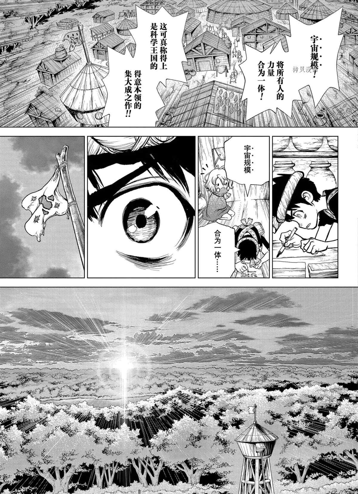 dr stone石纪元主角团漫画,第217话3图