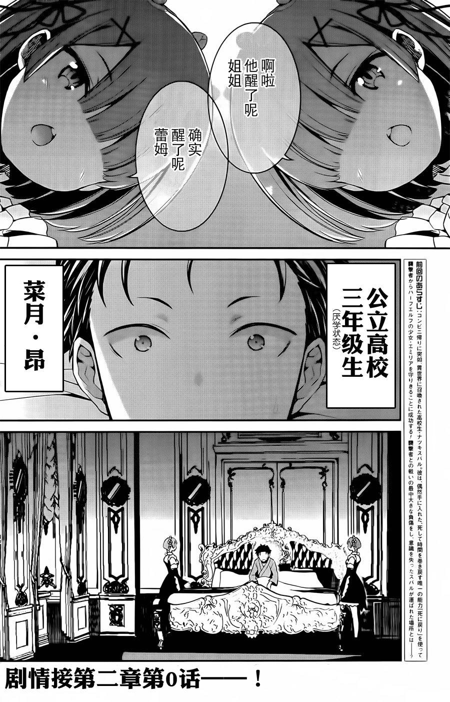 re:从零开始的异世界生活漫画漫画,第二章01话4图