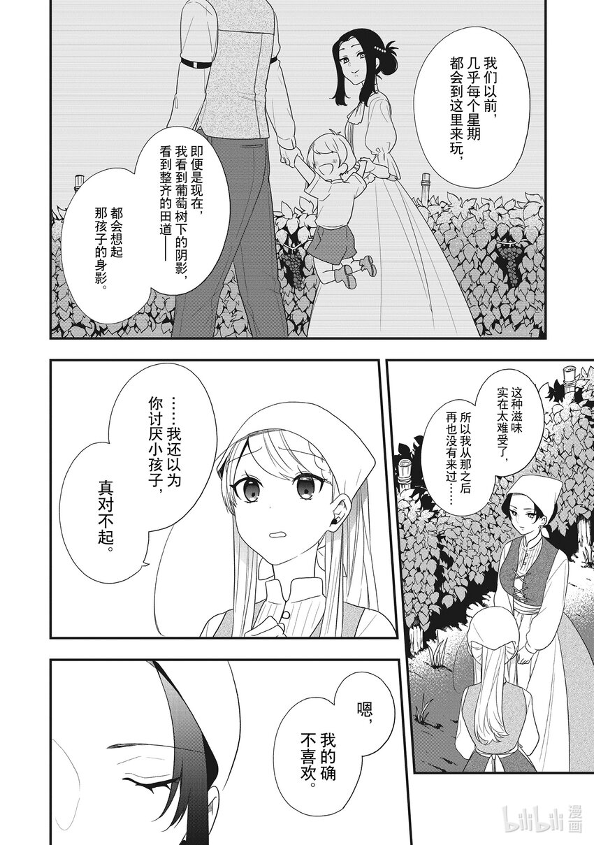反派千金逆袭之路漫画,29 怀念的景色与温柔的心情4图