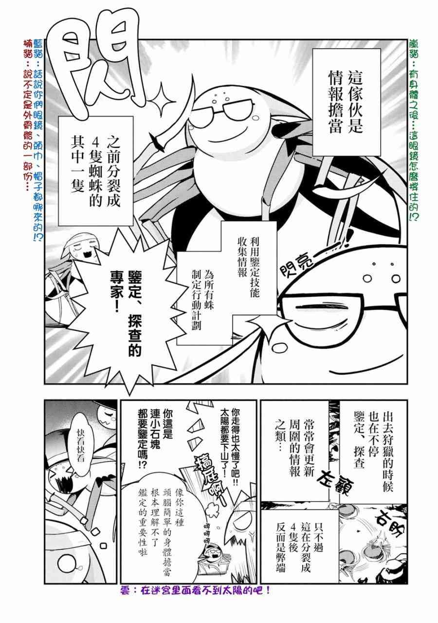 不过是蜘蛛怎么了轻小说漫画,外传：第2话1图