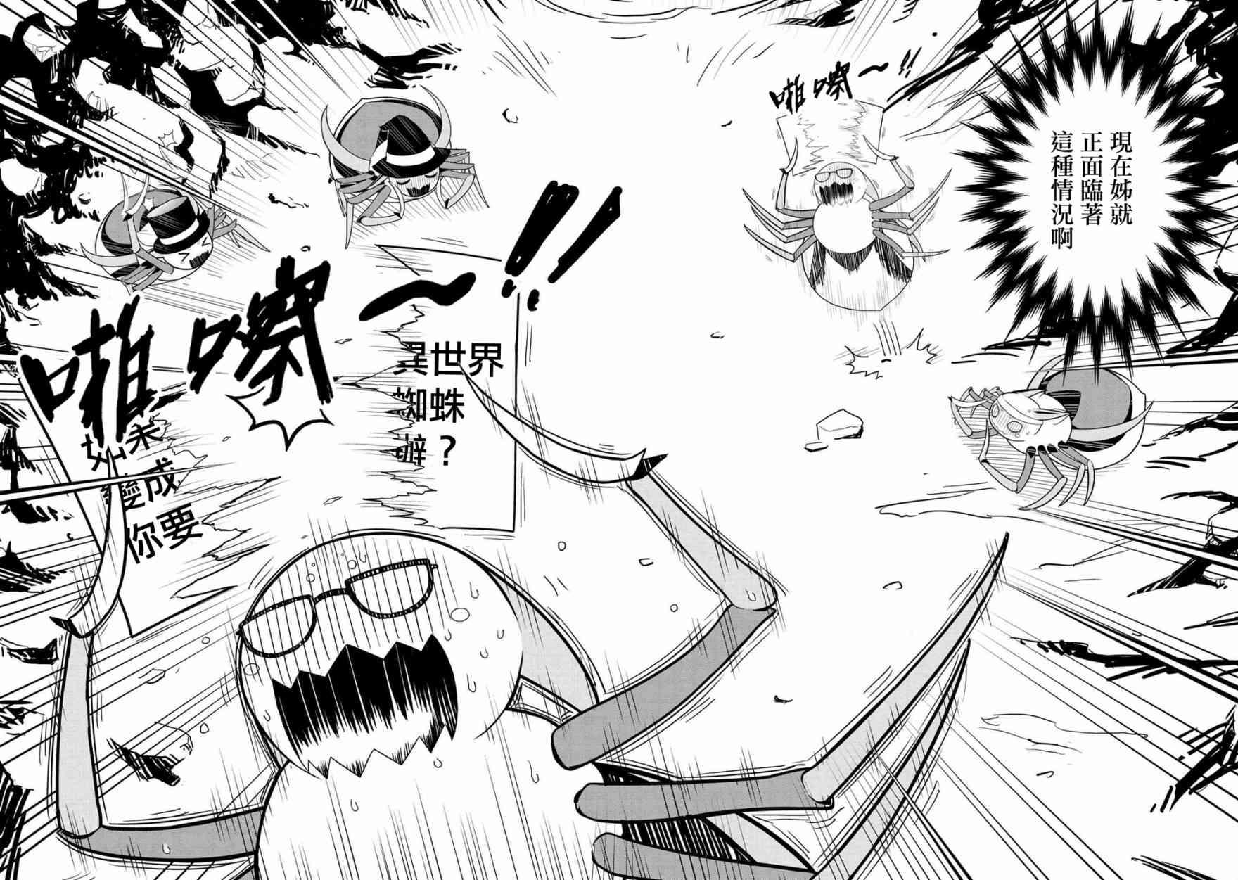 不过是蜘蛛又怎样动漫漫画,外传：第1话3图