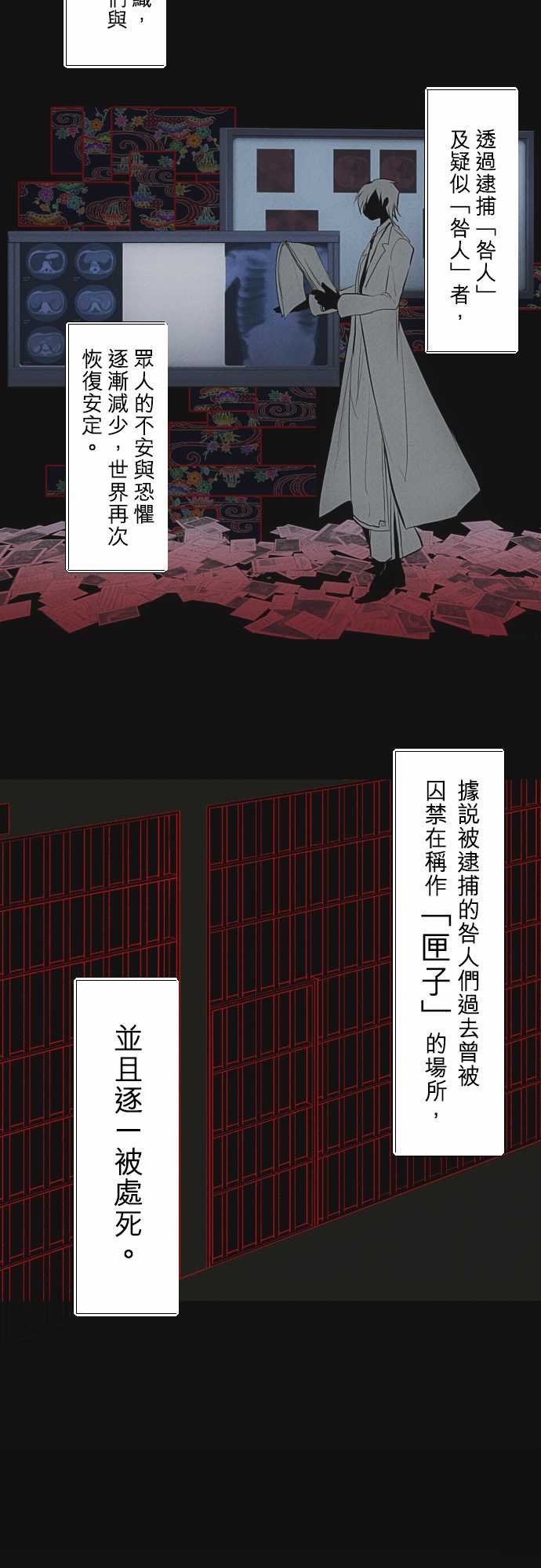 黑白来看守所表情包漫画,第339话3图