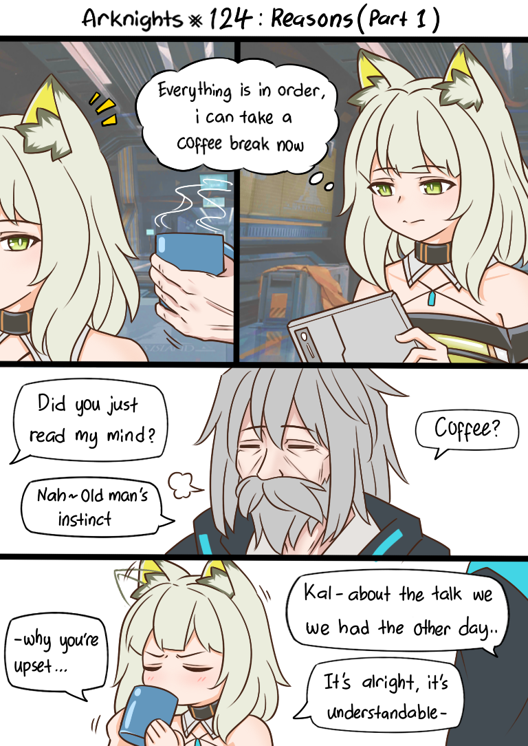 明日方舟的老年博士妻子漫画,124 理由（part1）5图