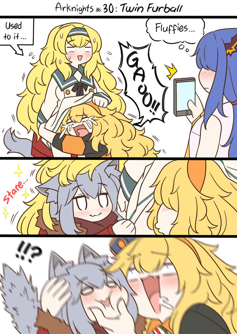 明日方舟的老年博士漫画免费阅读漫画,SP 新年贺图（杰西卡）2图
