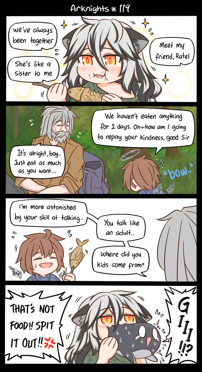 明日方舟老年博士漫画漫画,第119话2图