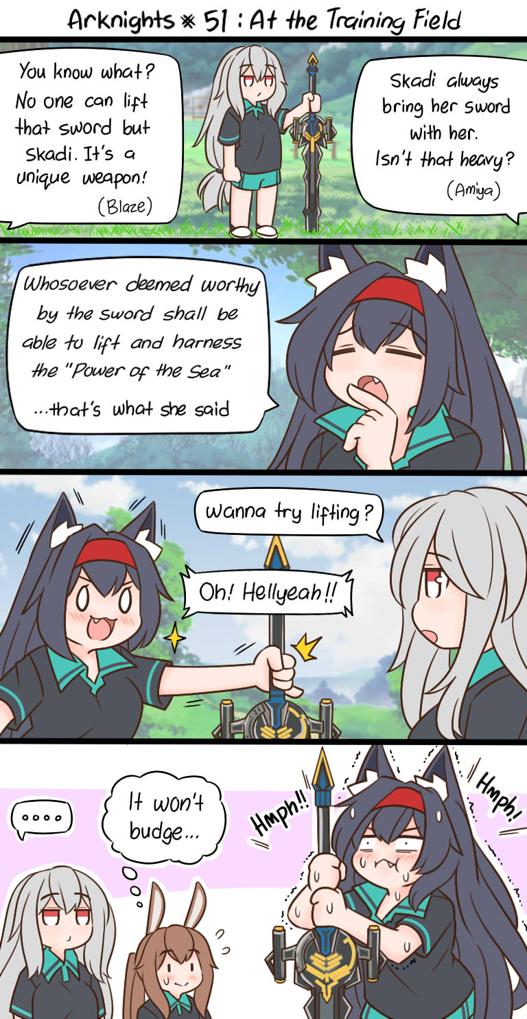 明日方舟的老年博士前传漫画,第51话2图