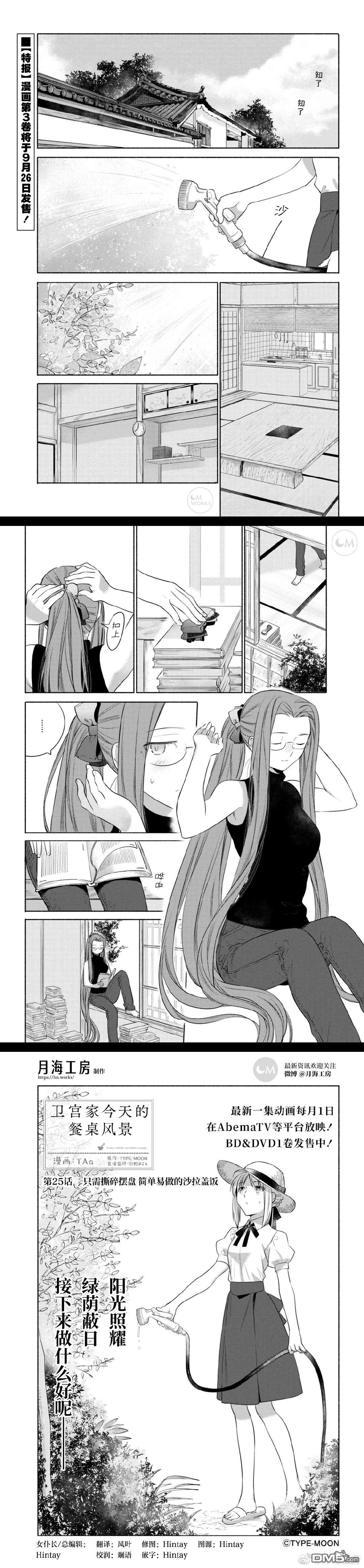 卫宫家今天的饭op名字漫画,025 撕下来，放上去，简便的沙拉盖饭2图