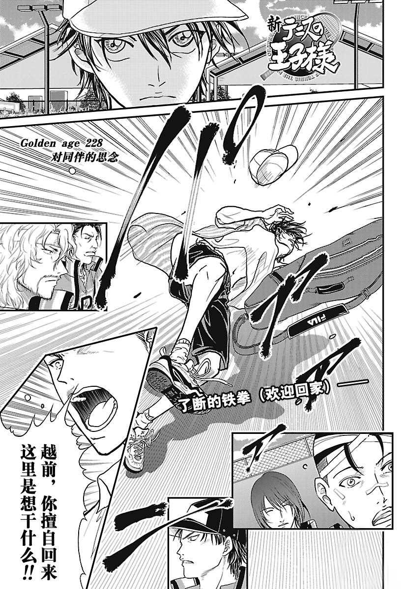 新网球王子日本vs西班牙漫画,第228话1图