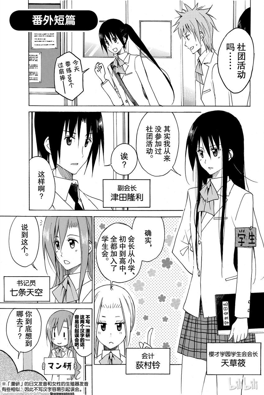 樱都学院节奏榜漫画,番外1图