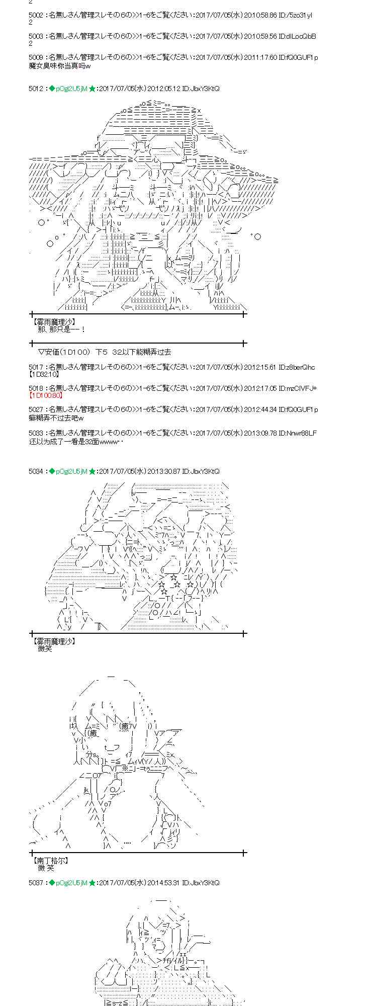 魔理沙所有阶段介绍漫画,5话5图