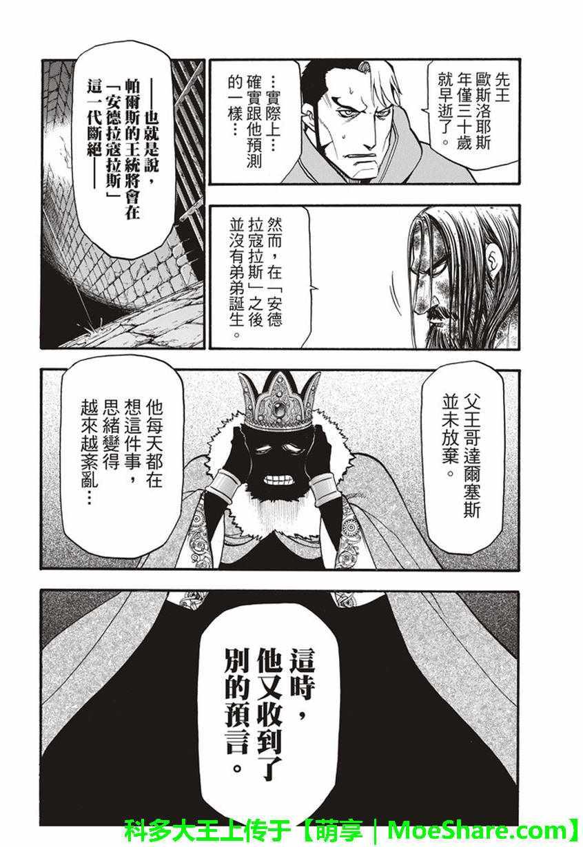 亚尔斯兰战记第三季上映时间漫画,第57话 早春的邂逅2图