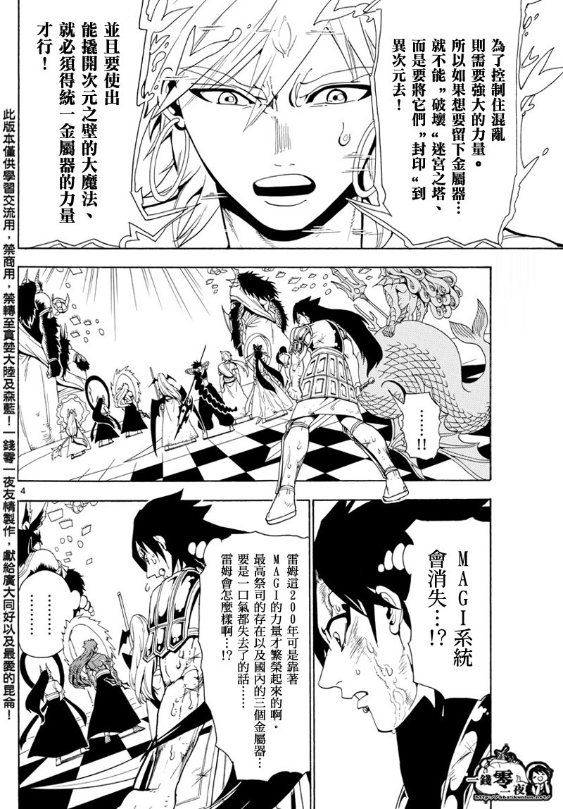 魔笛MAGI角色分析漫画,第367话4图