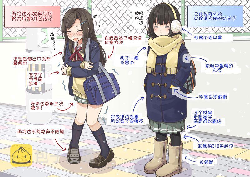 彼女的旅行漫画,你喜欢哪种女高中生21图