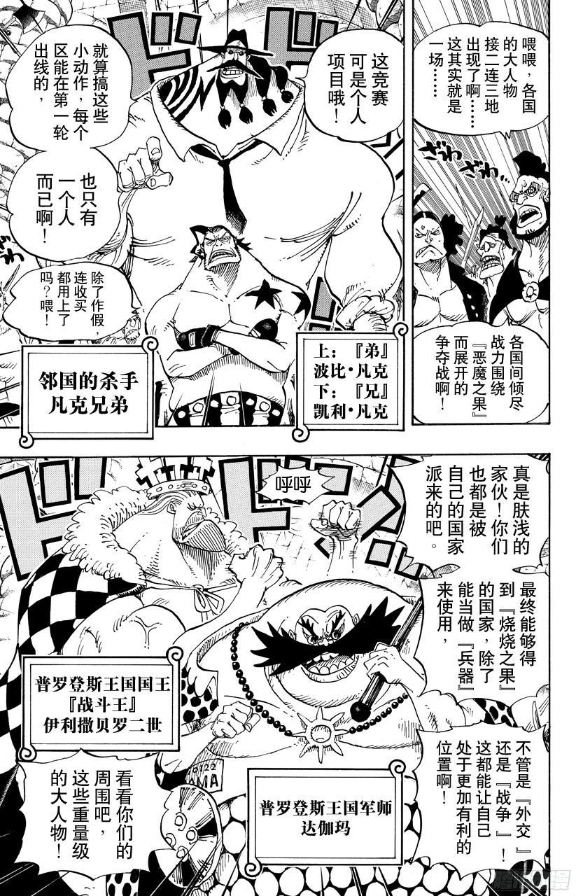 航海王热血航线官服下载漫画,第704话 路西与居鲁士雕像5图