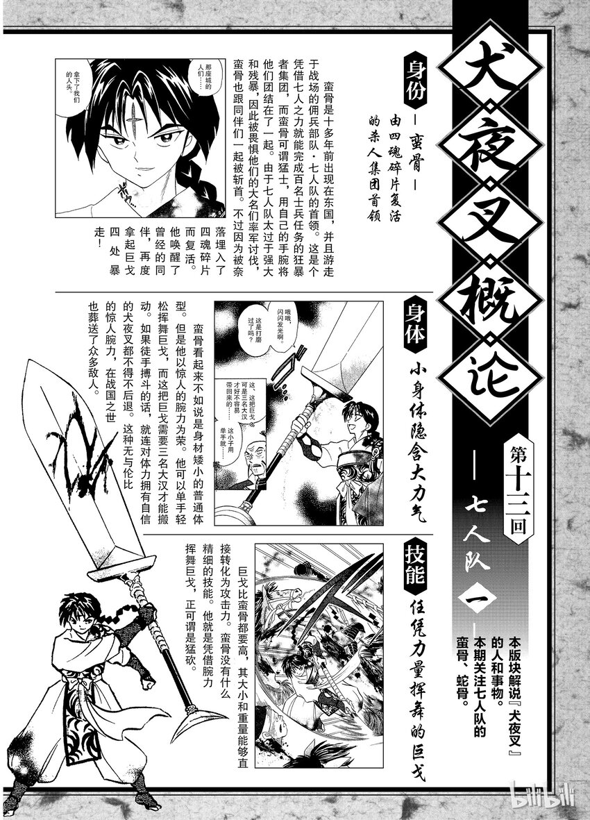 犬夜叉share漫画,后记13 犬夜叉概论 七人队一1图