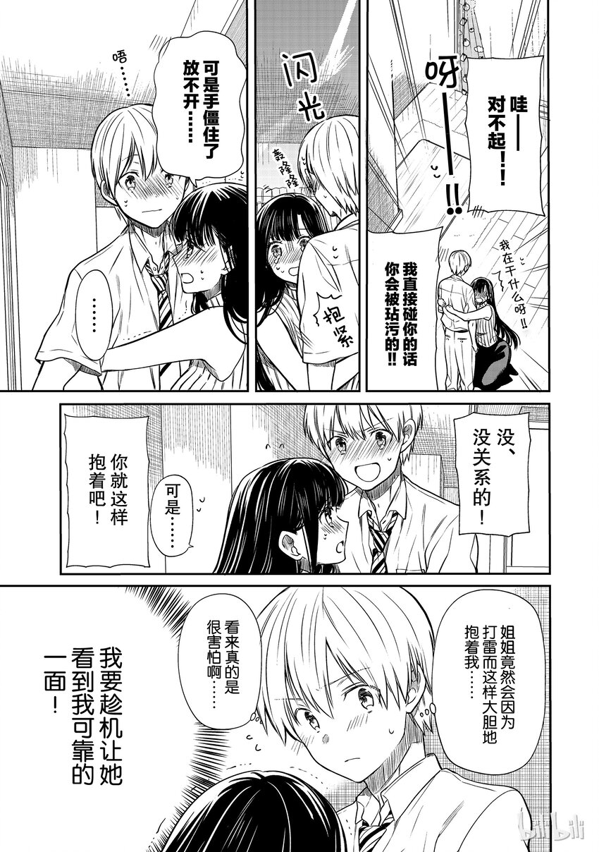 大羯羊漫画,番外2 雷声带来的心跳瞬间3图