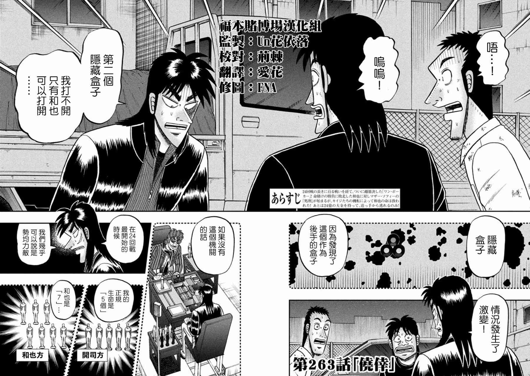赌博堕天录和也篇 一口气漫画,263话2图